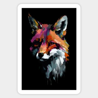 Fox portrait Sticker